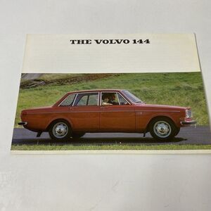 1967 Volvo Model‎ 144 Factory Color Sales Brochure